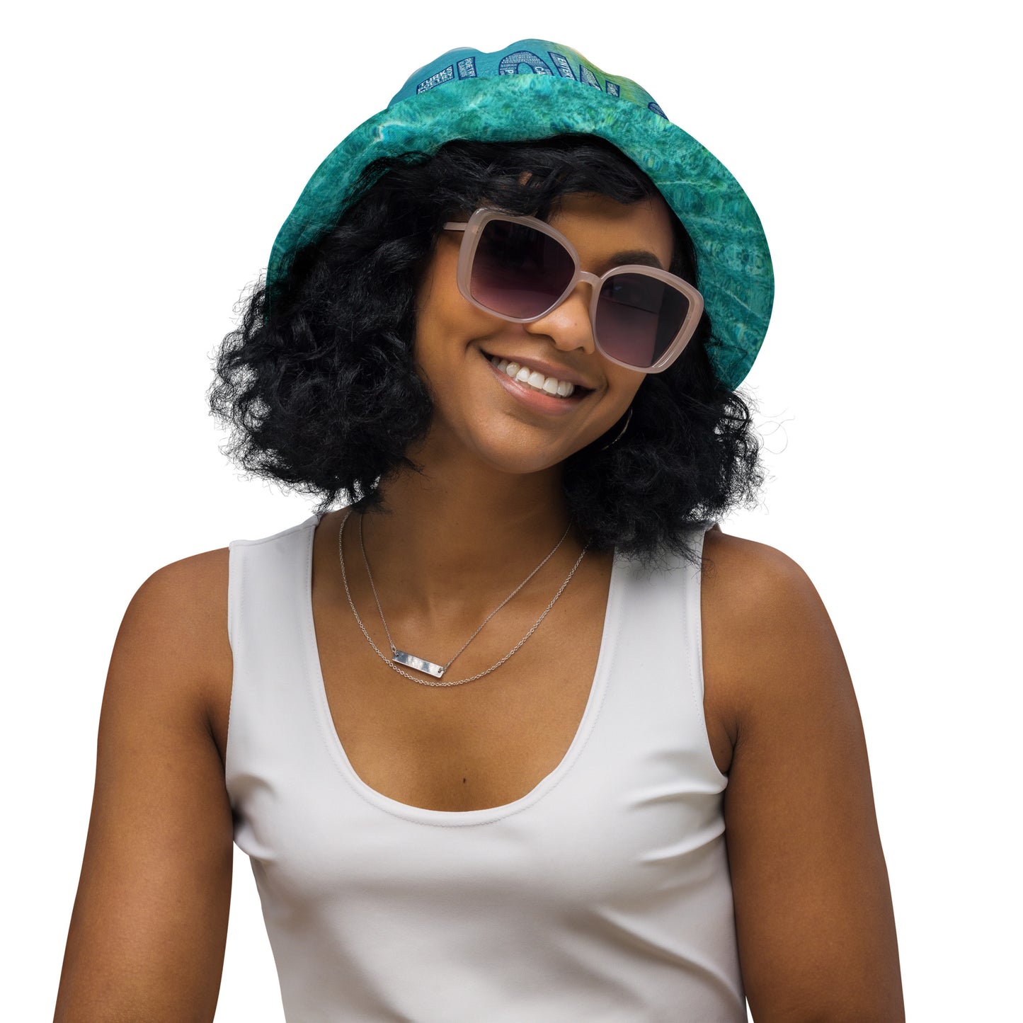 TURKS AND CAICOS FLOW INTERNATIONAL Reversible bucket hat