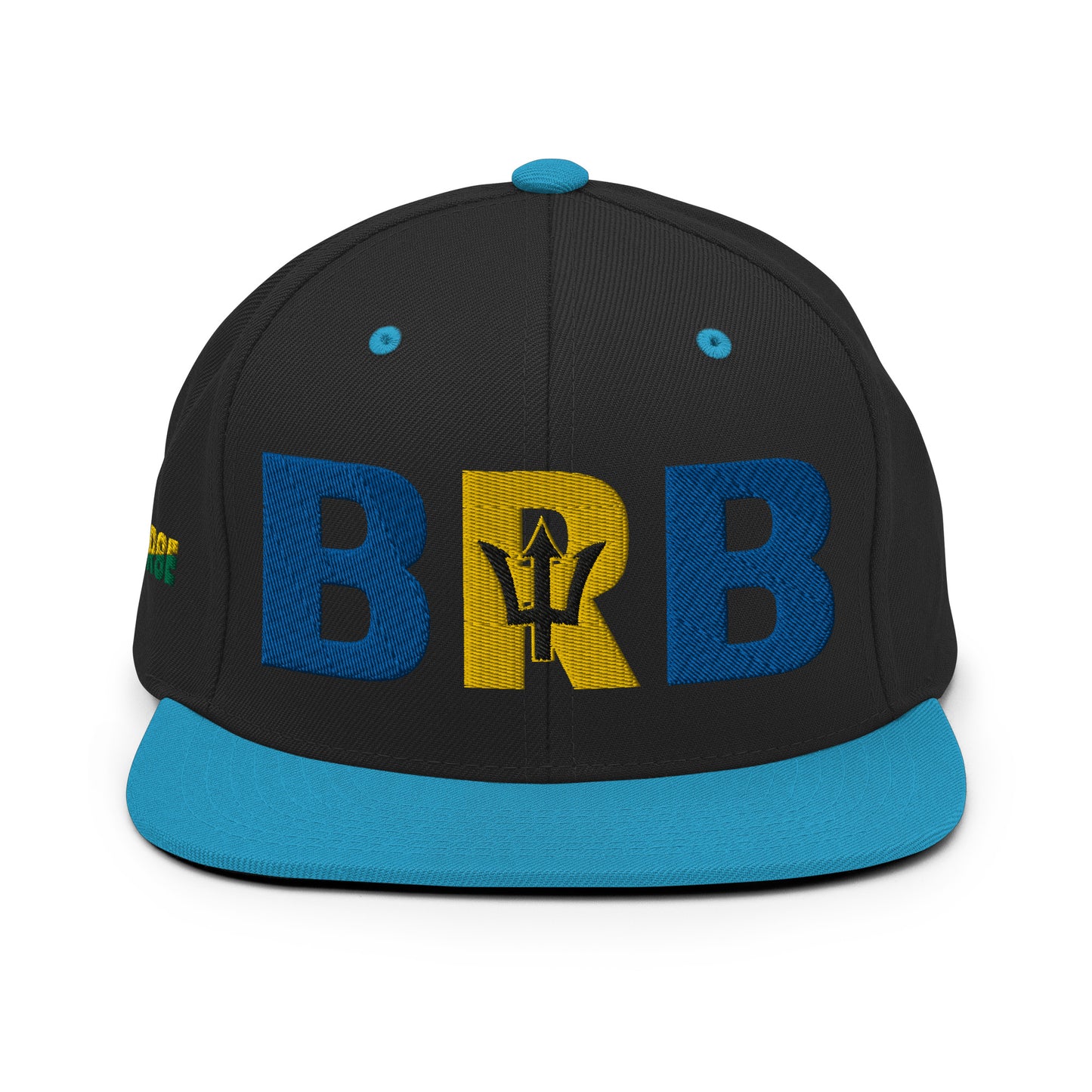 BARBADOS National Flag Inspired Snapback Hat
