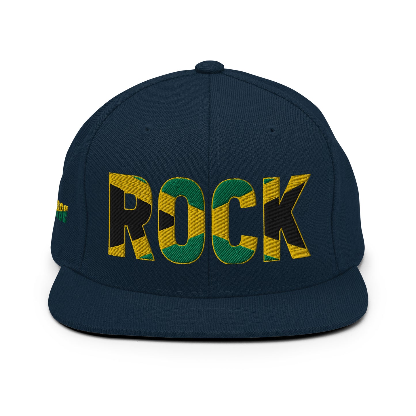 ROCK Jamaican Flag Inspired Snapback Hat