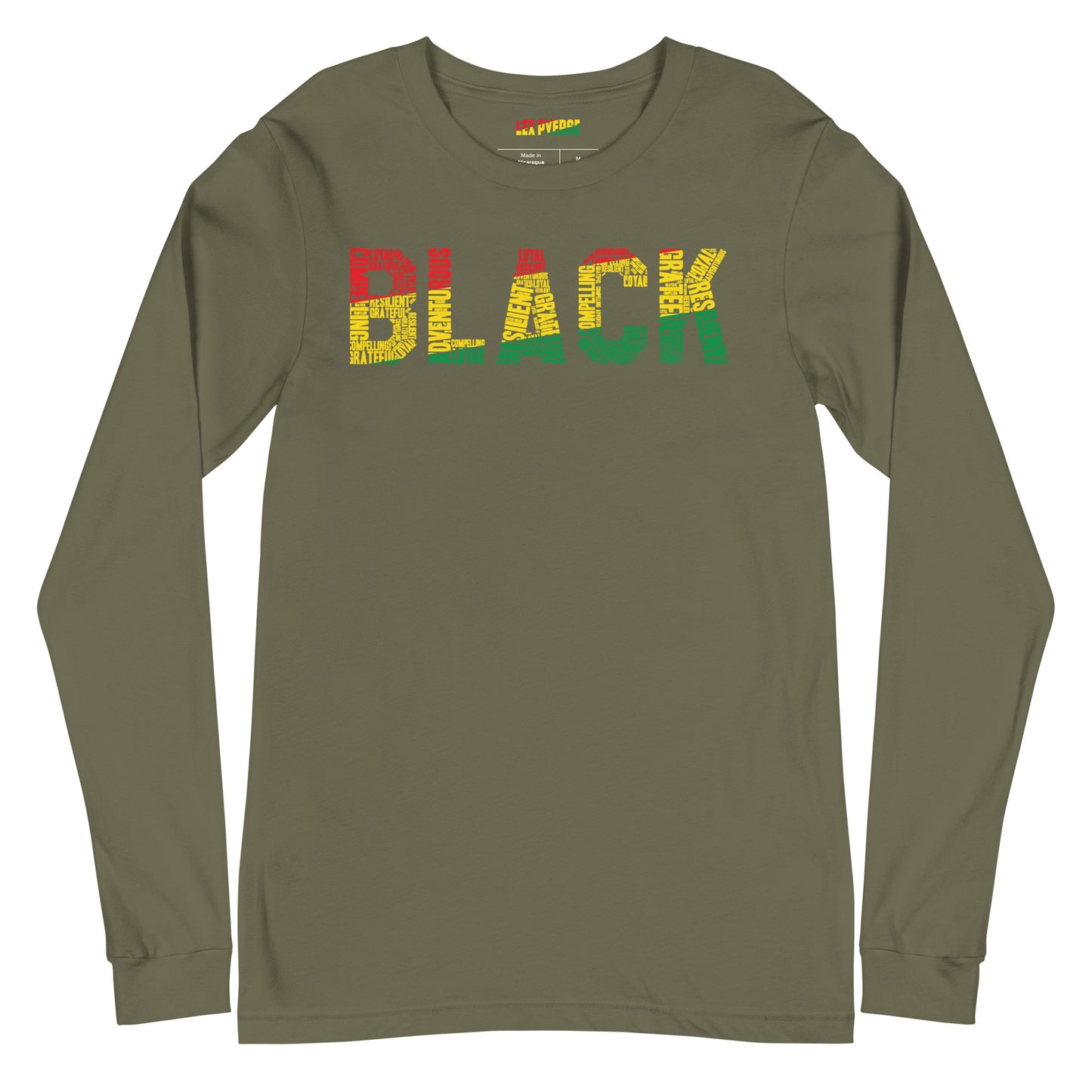 BLACK Unisex Long Sleeve T-Shirt