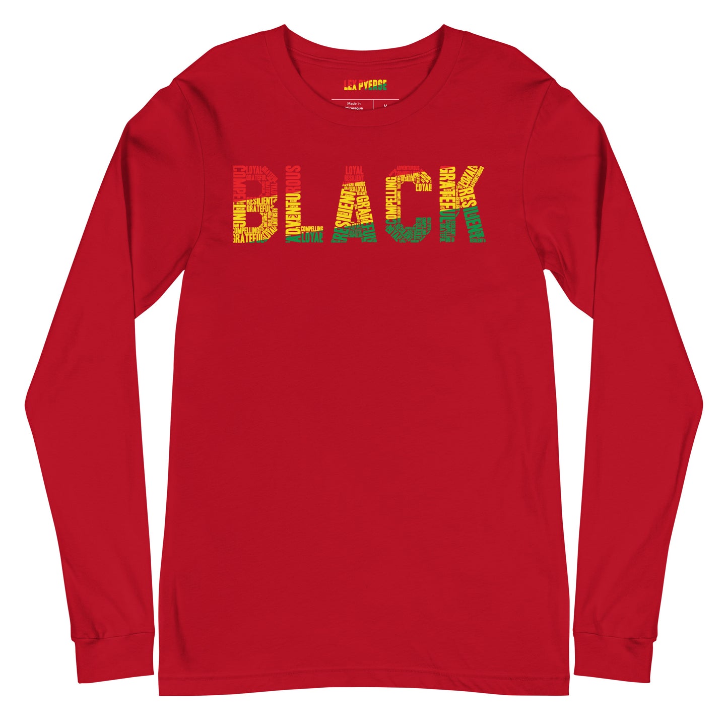 BLACK Unisex Long Sleeve T-Shirt
