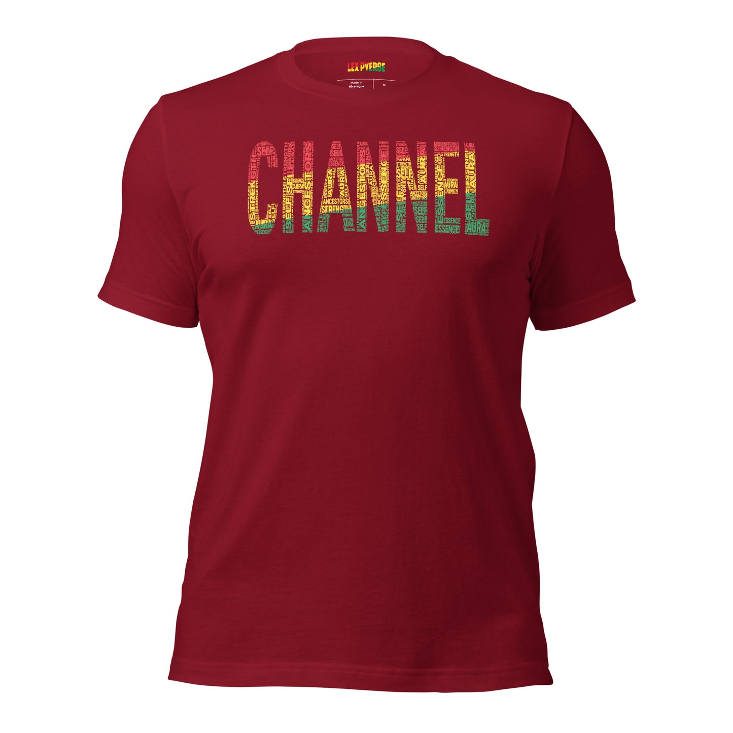 "CHANNEL" Pan-African Colored Short-Sleeve Unisex T-Shirt