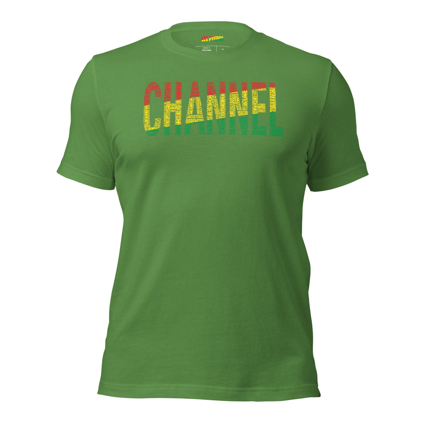 "CHANNEL" Pan-African Colored Short-Sleeve Unisex T-Shirt