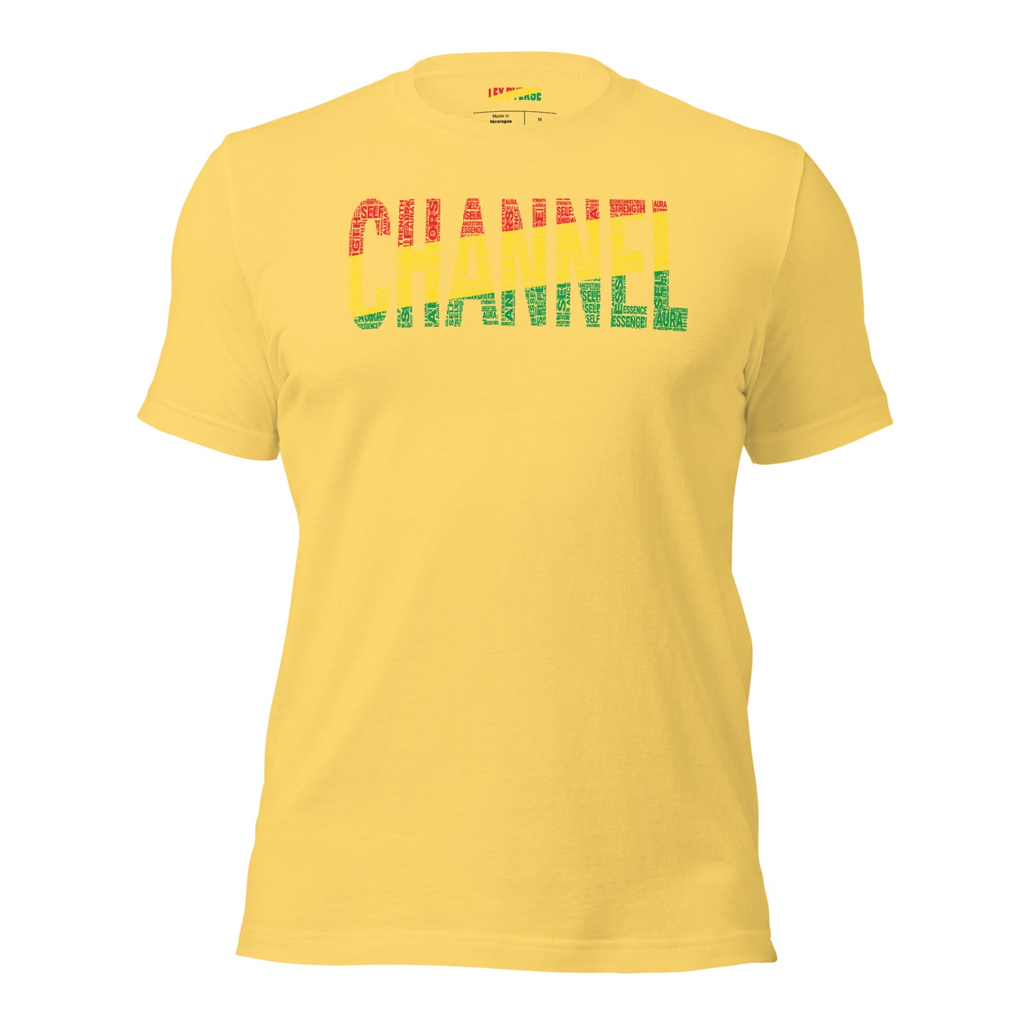 "CHANNEL" Pan-African Colored Short-Sleeve Unisex T-Shirt