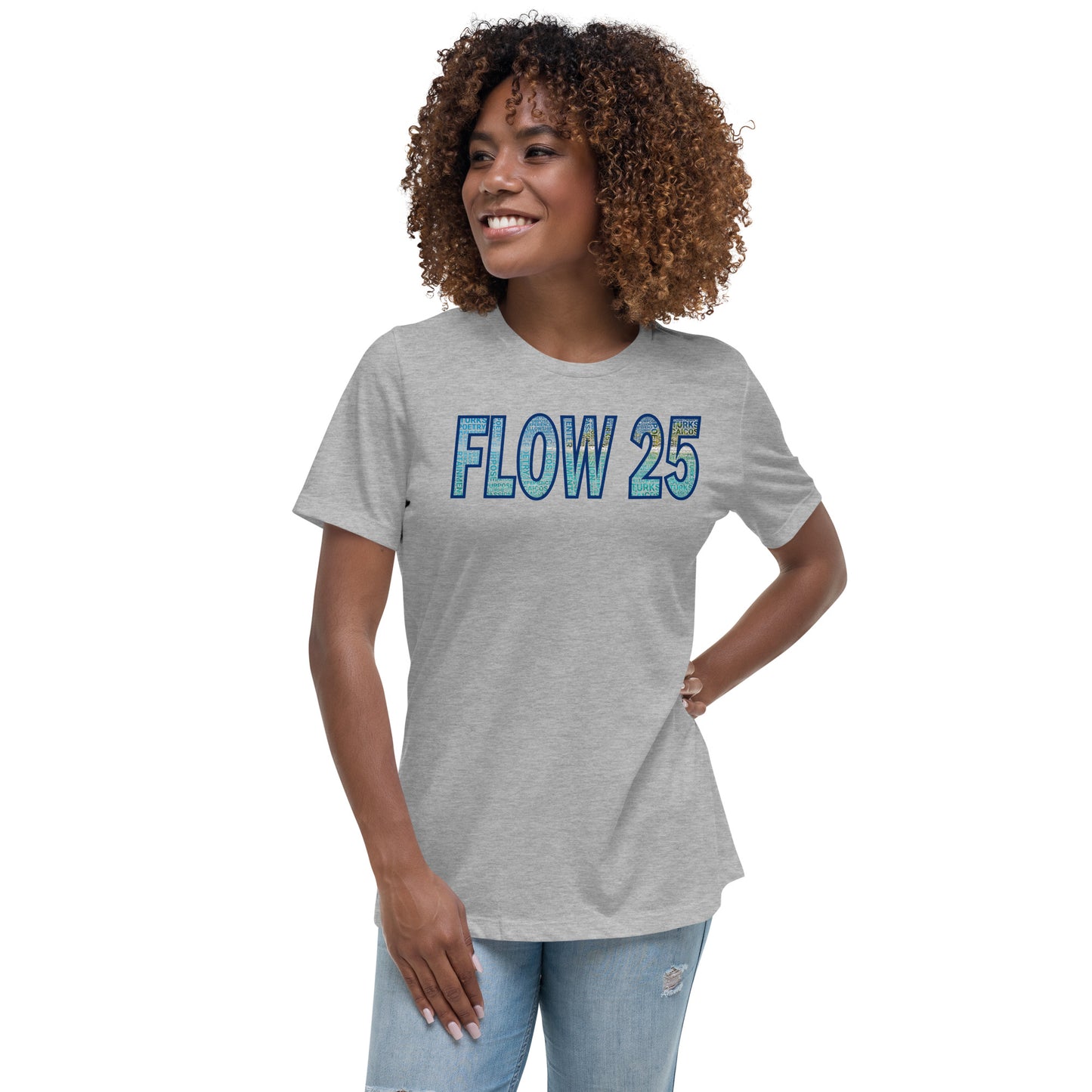 TURKS AND CAICOS FLOW INTERNATIONAL Women's Relaxed T-Shirt