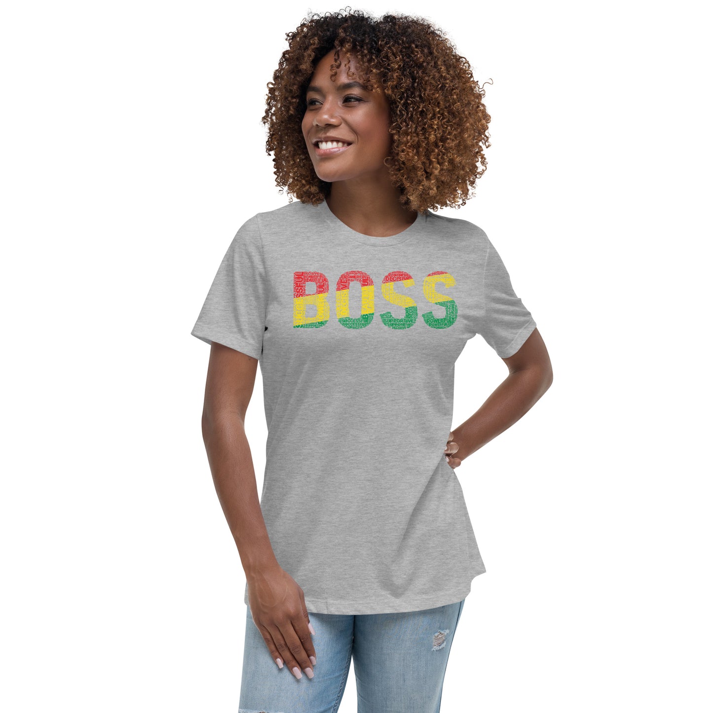BOSS Pan African Inspired Women's Relaxed T-Shirt