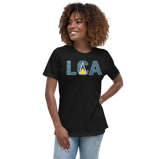ST. LUCIA Women's Relaxed T-Shirt
