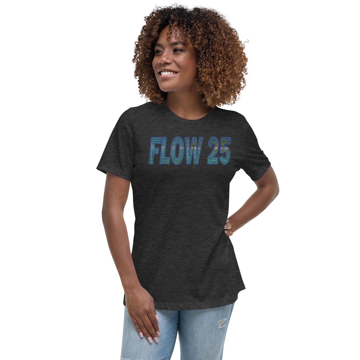 TURKS AND CAICOS FLOW INTERNATIONAL Women's Relaxed T-Shirt