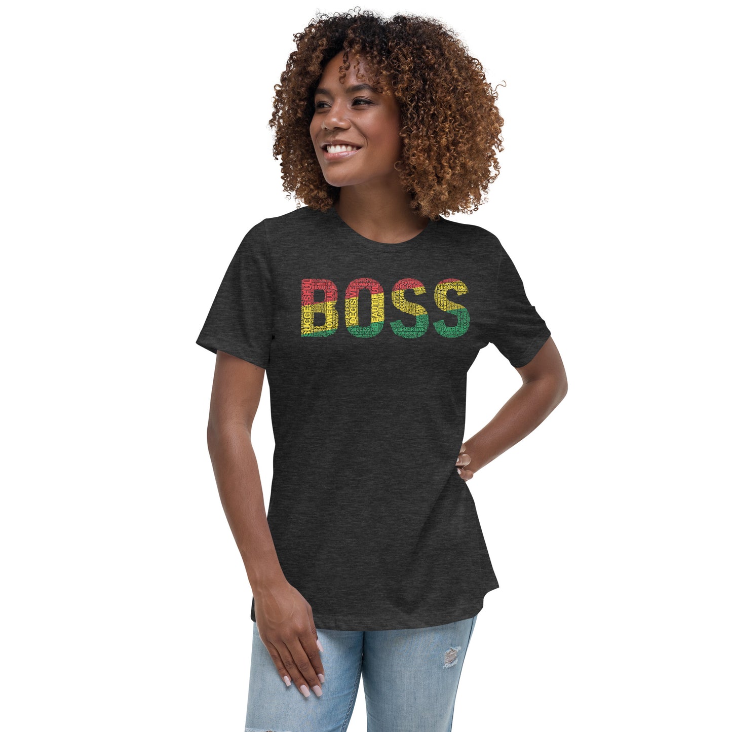 BOSS Pan African Inspired Women's Relaxed T-Shirt