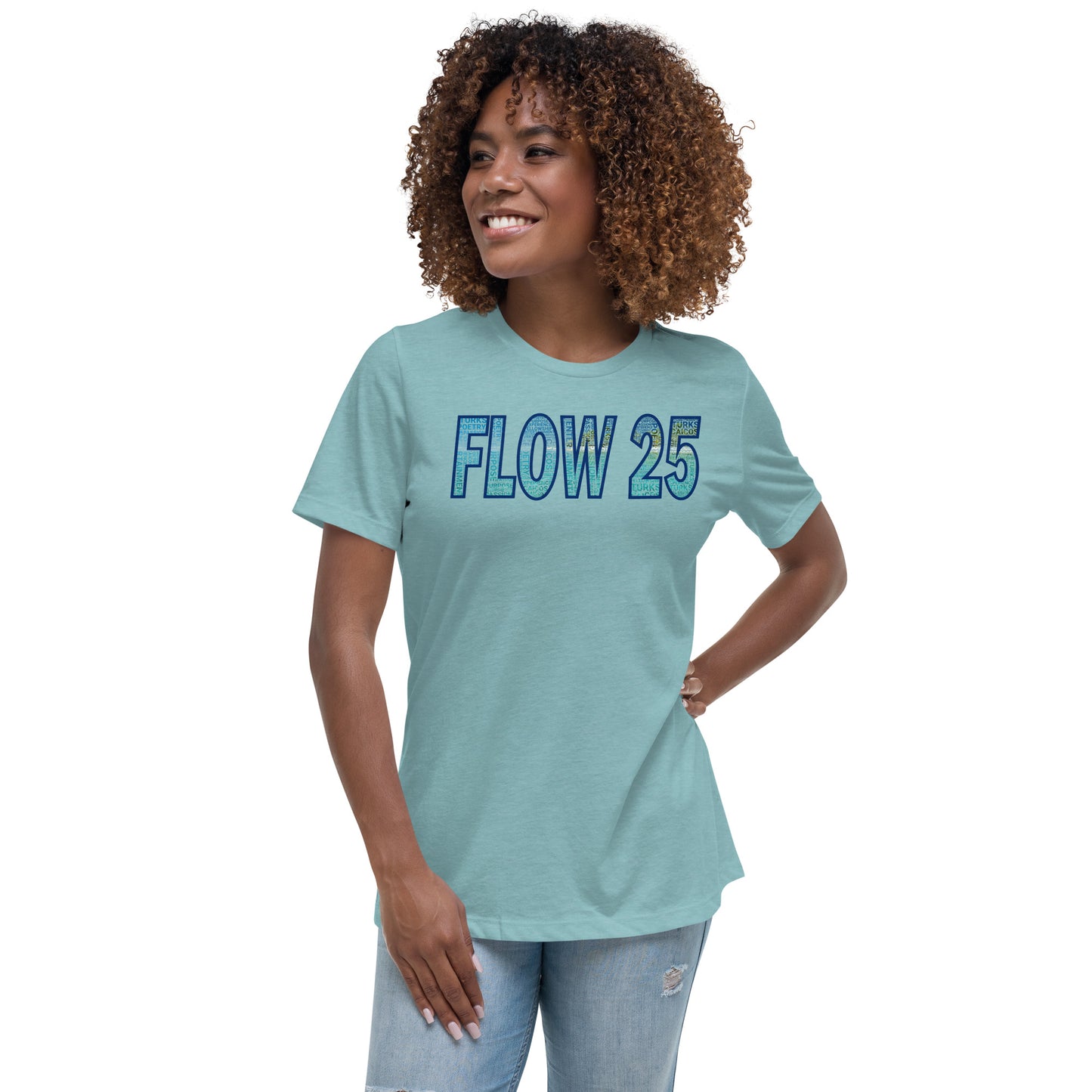 TURKS AND CAICOS FLOW INTERNATIONAL Women's Relaxed T-Shirt