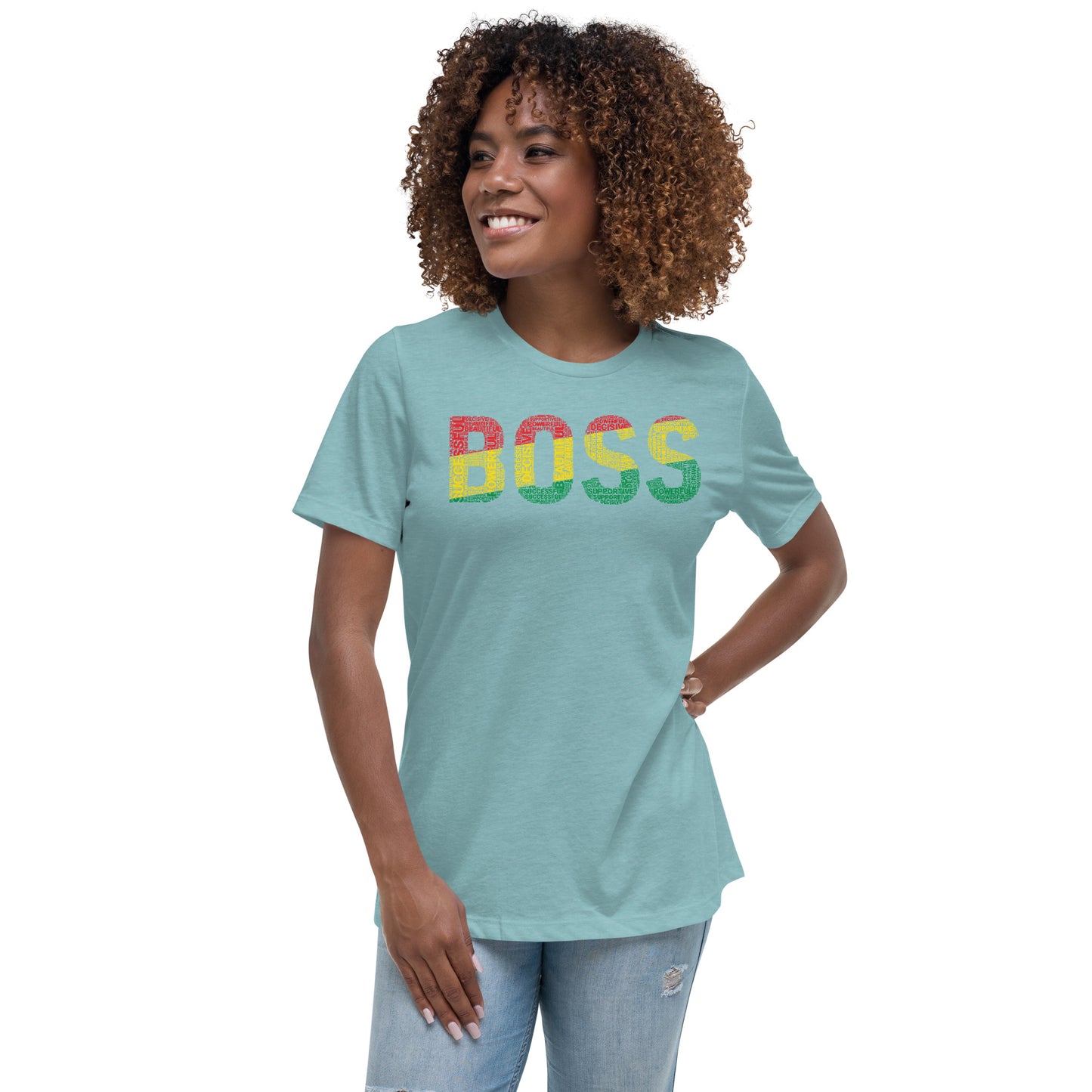 BOSS Pan African Inspired Women's Relaxed T-Shirt