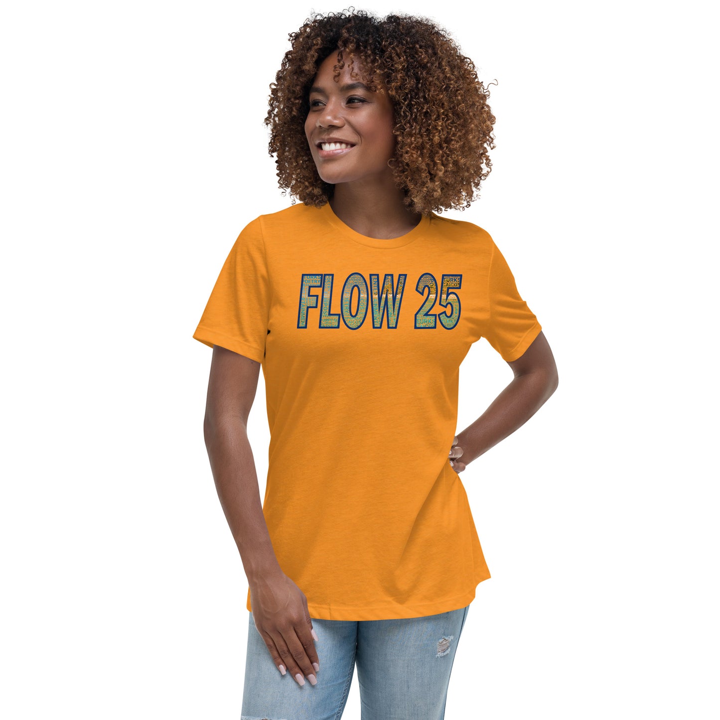 TURKS AND CAICOS FLOW INTERNATIONAL Women's Relaxed T-Shirt