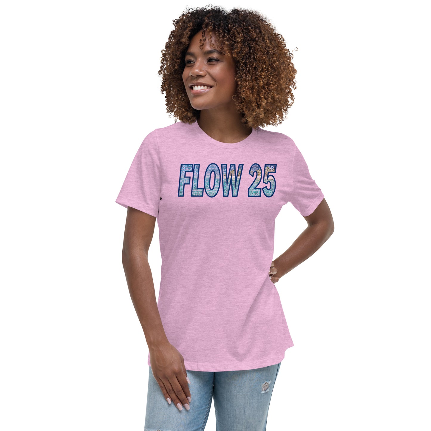TURKS AND CAICOS FLOW INTERNATIONAL Women's Relaxed T-Shirt