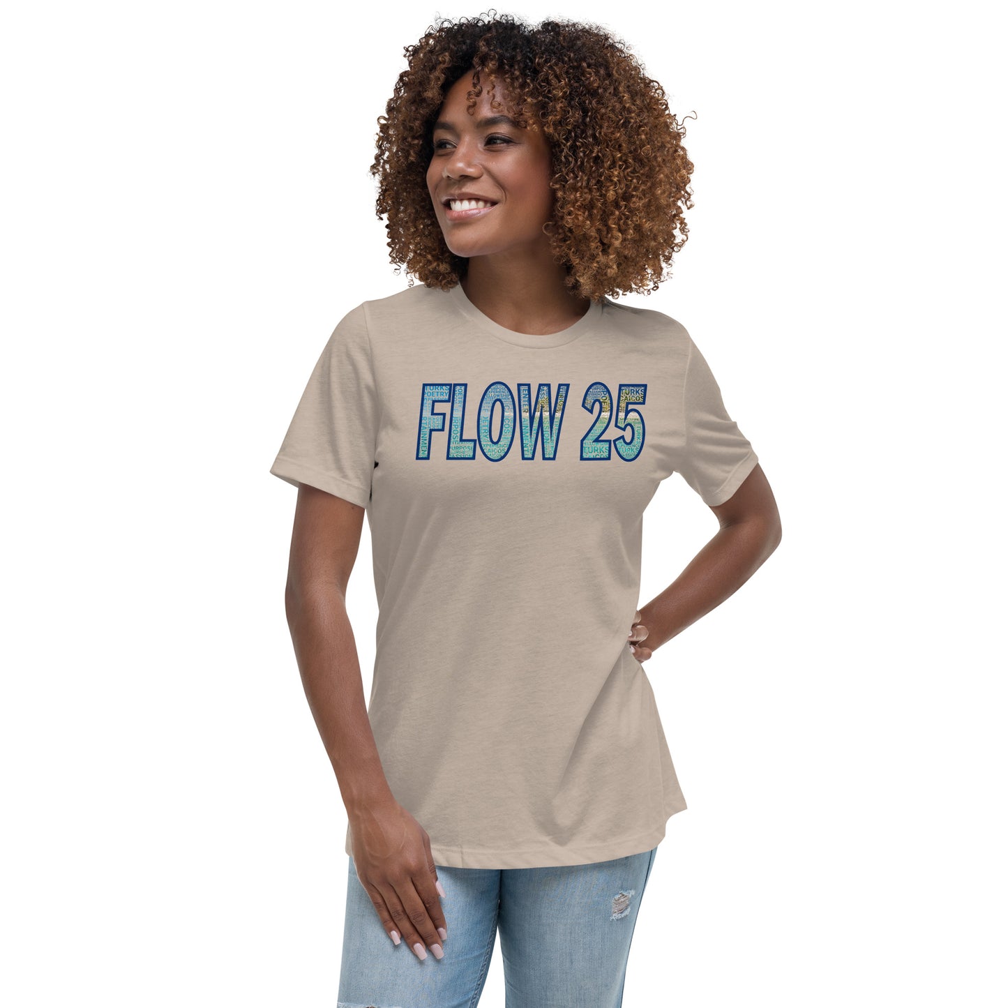 TURKS AND CAICOS FLOW INTERNATIONAL Women's Relaxed T-Shirt