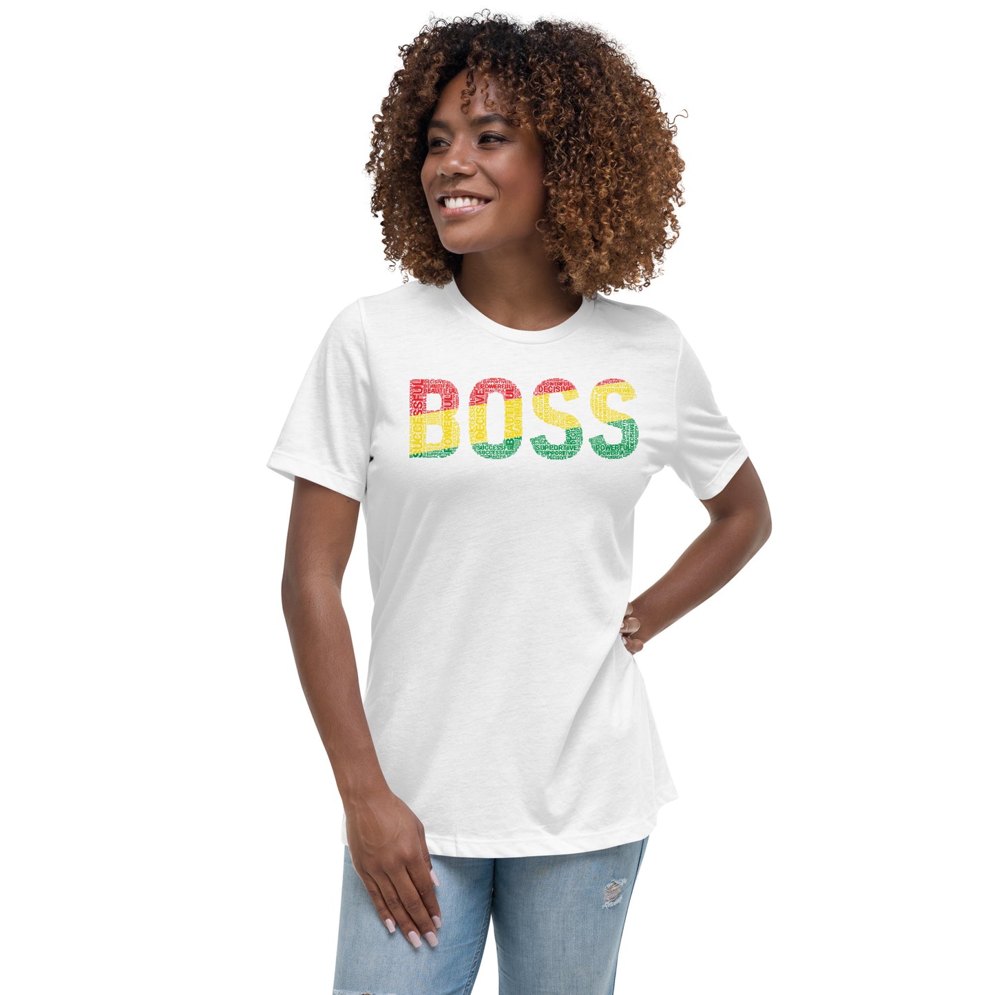 BOSS Pan African Inspired Women's Relaxed T-Shirt