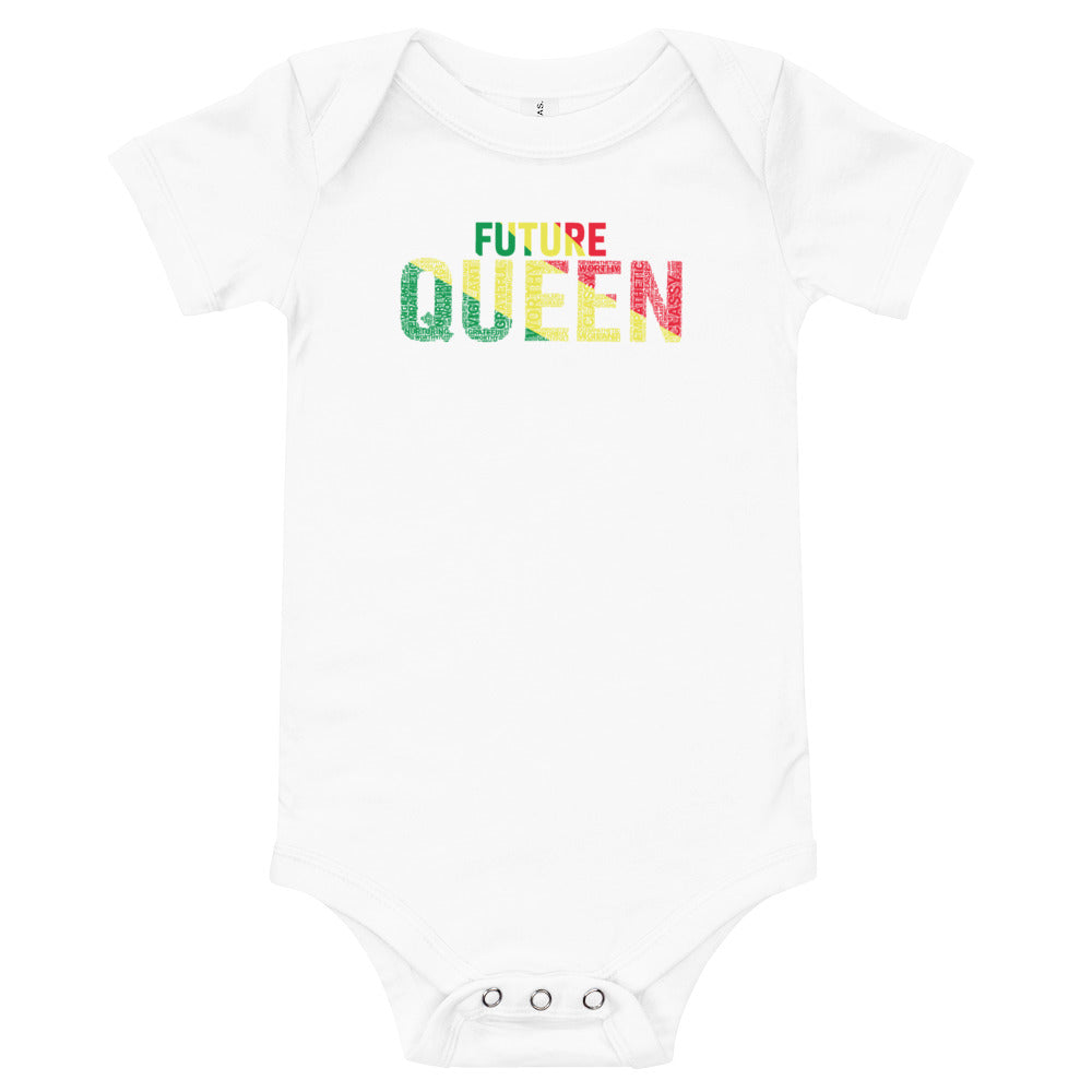 FUTURE QUEEN Baby short sleeve one piece