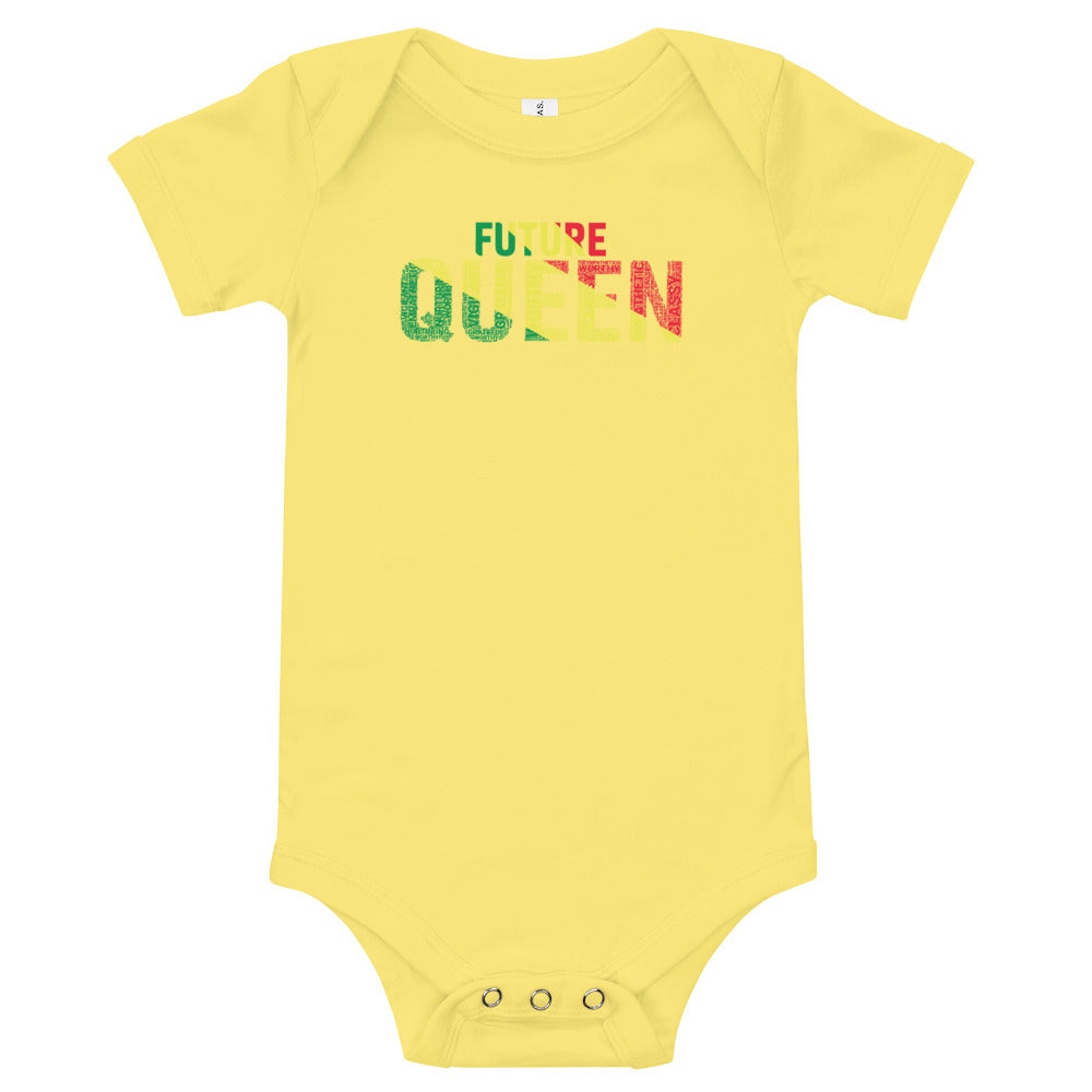 FUTURE QUEEN Baby short sleeve one piece
