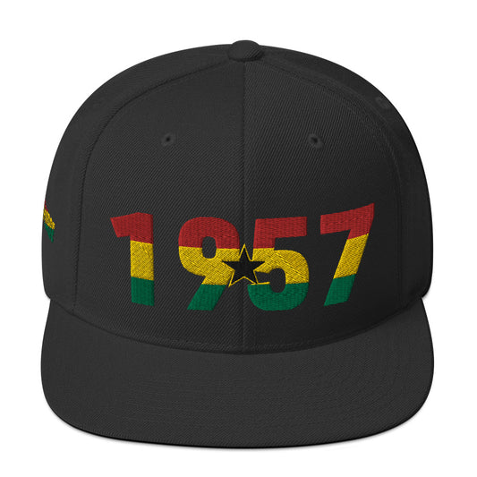 GHANA 1957 Independence Snapback Hat