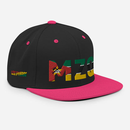 Mozambique Modern National Flag Inspired Snapback Hat