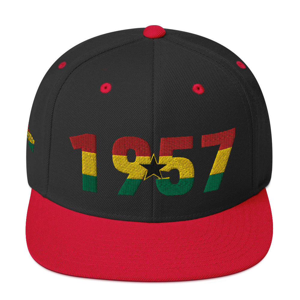 GHANA 1957 Independence Snapback Hat