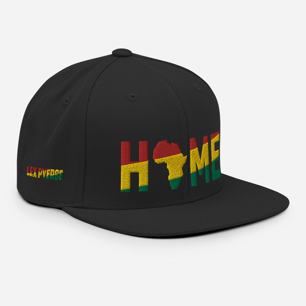 HOME Africa Silhouette Short-Sleeve Snapback Hat