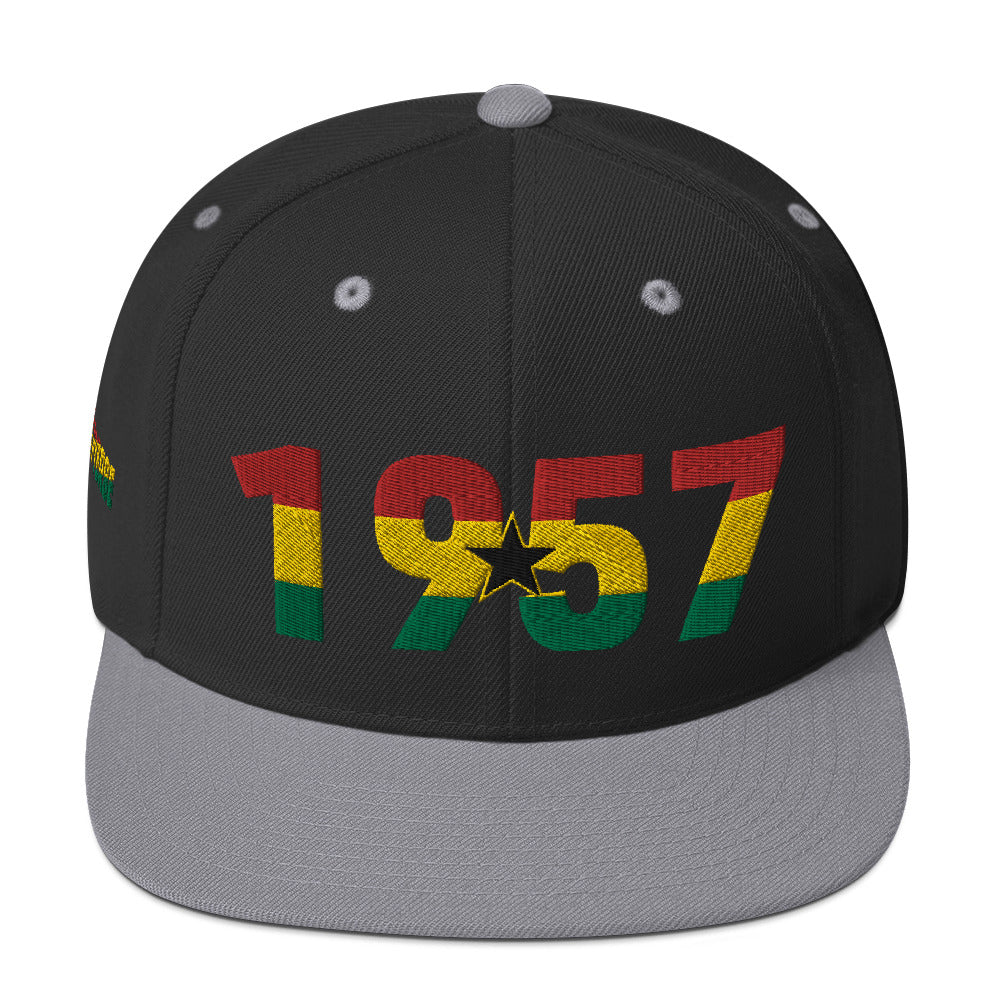 GHANA 1957 Independence Snapback Hat