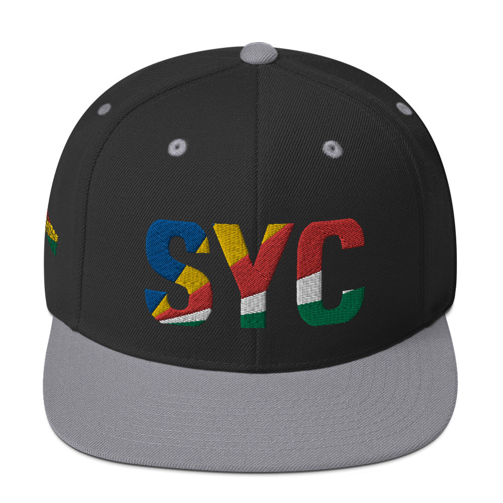 SEYCHELLES National Flag Inspired Snapback Hat