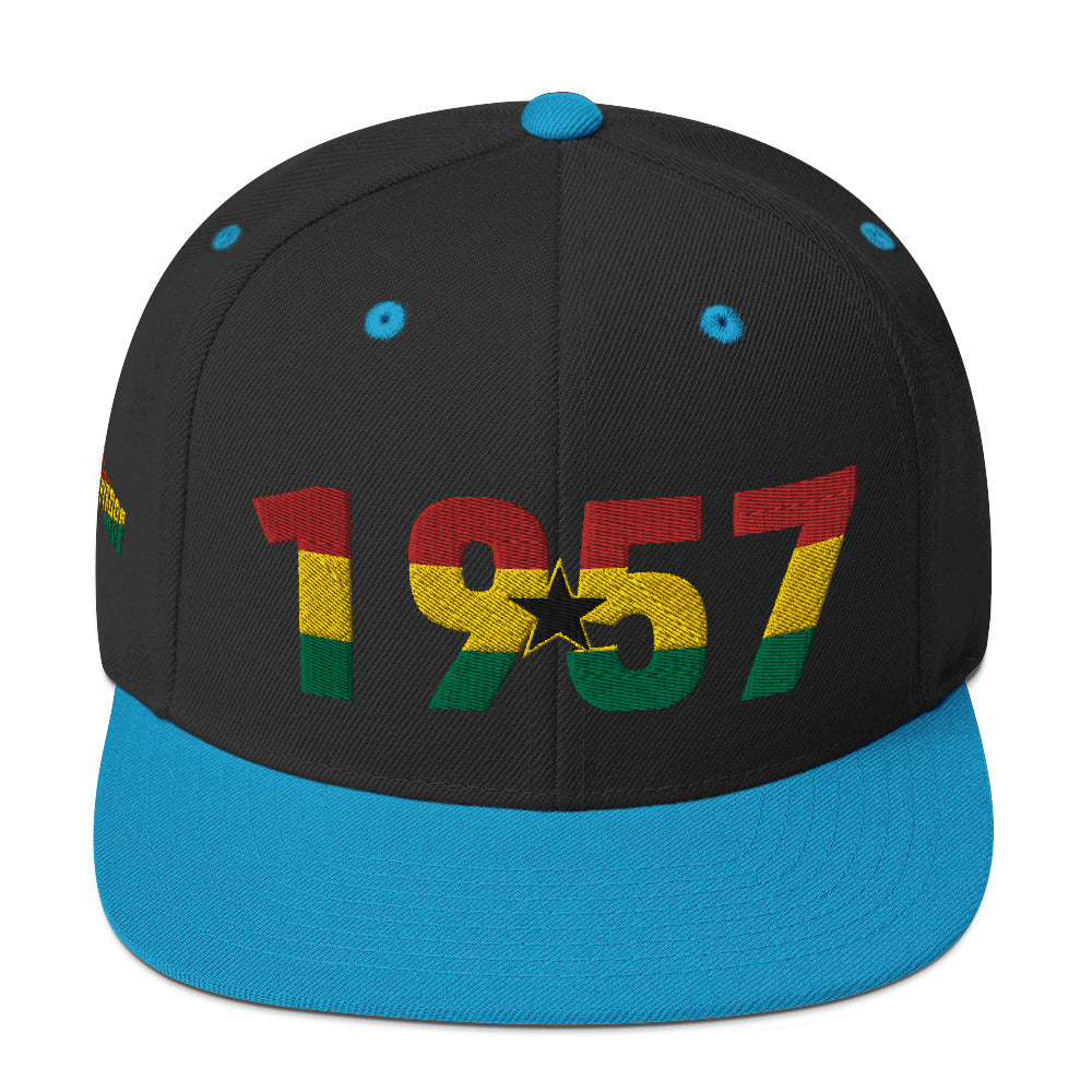 GHANA 1957 Independence Snapback Hat