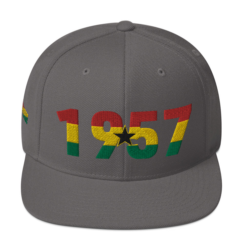 GHANA 1957 Independence Snapback Hat
