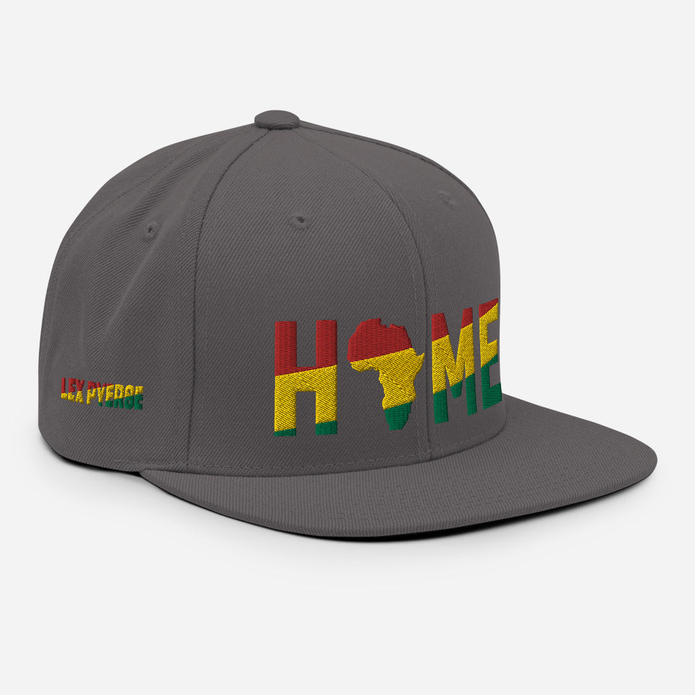 HOME Africa Silhouette Short-Sleeve Snapback Hat