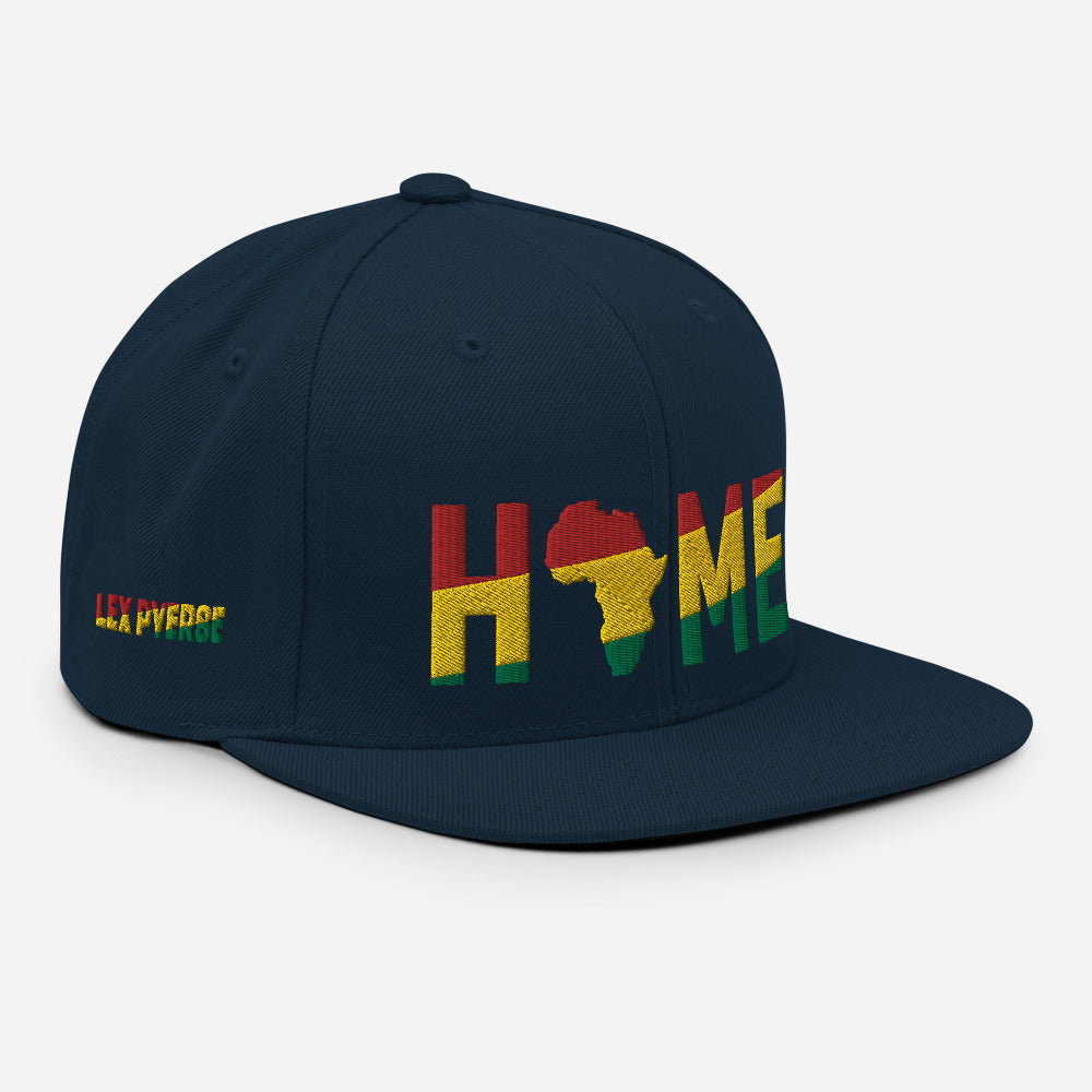 HOME Africa Silhouette Short-Sleeve Snapback Hat