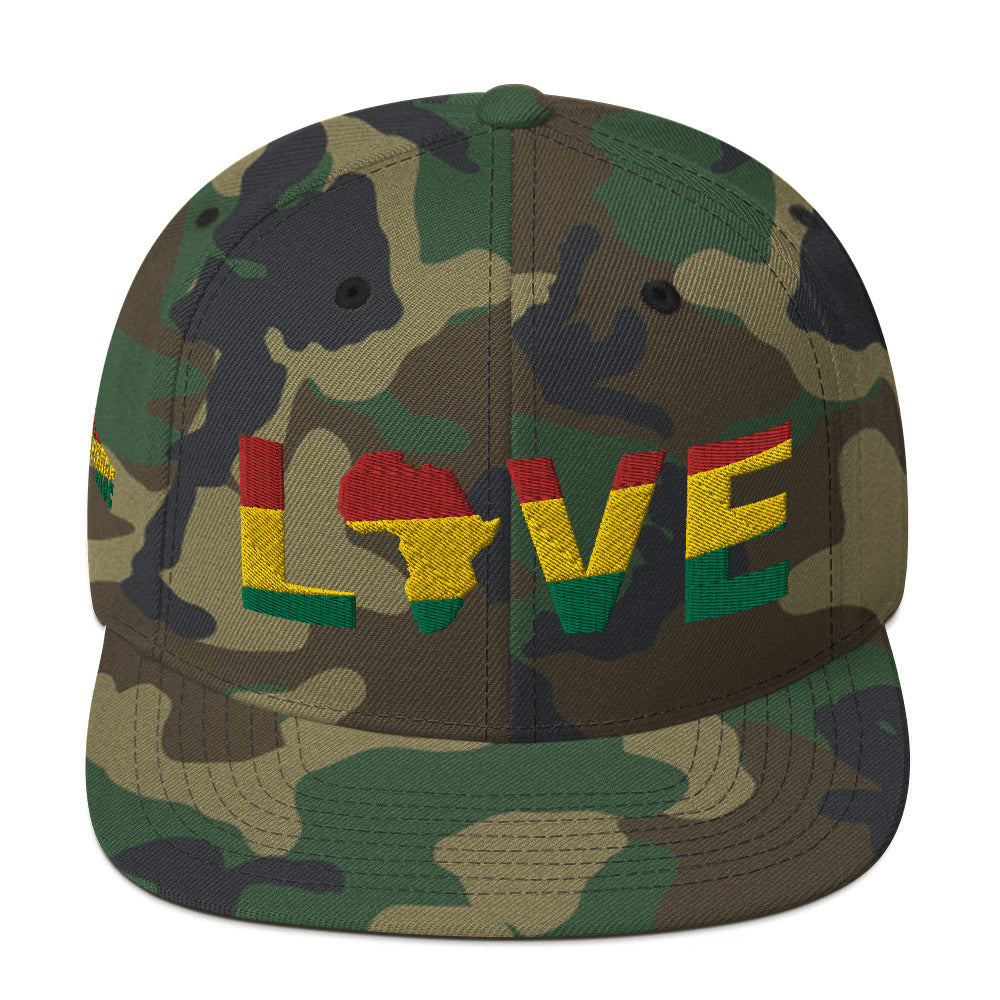 LOVE AFRICA Snapback Hat