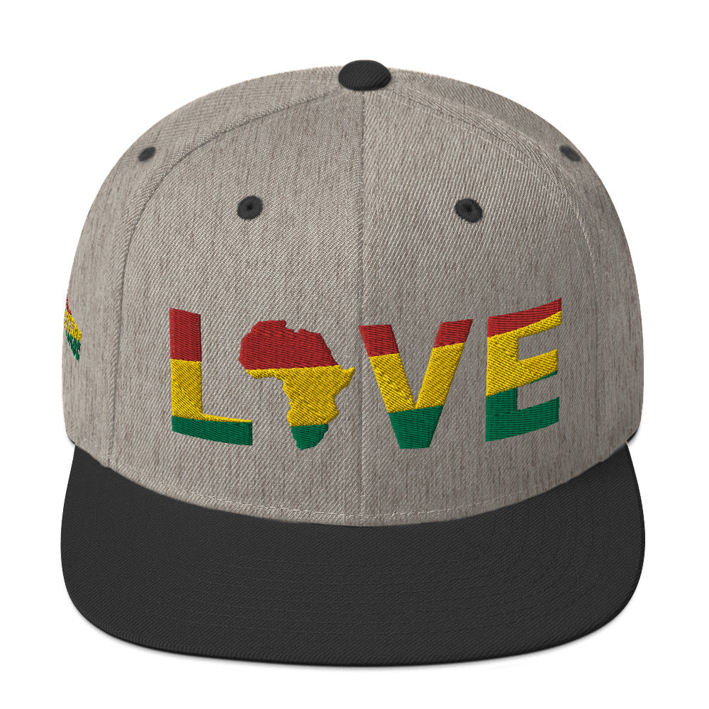 LOVE AFRICA Snapback Hat