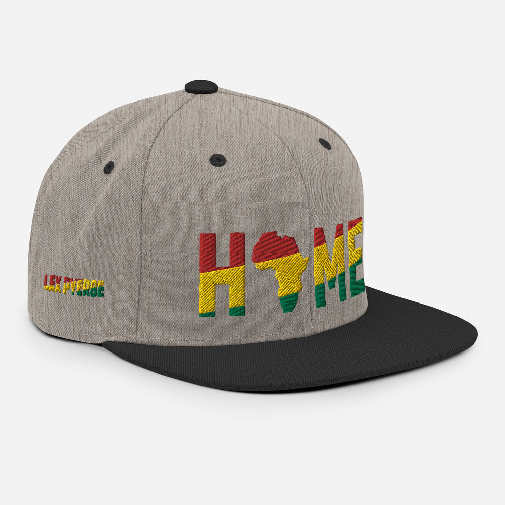 HOME Africa Silhouette Short-Sleeve Snapback Hat