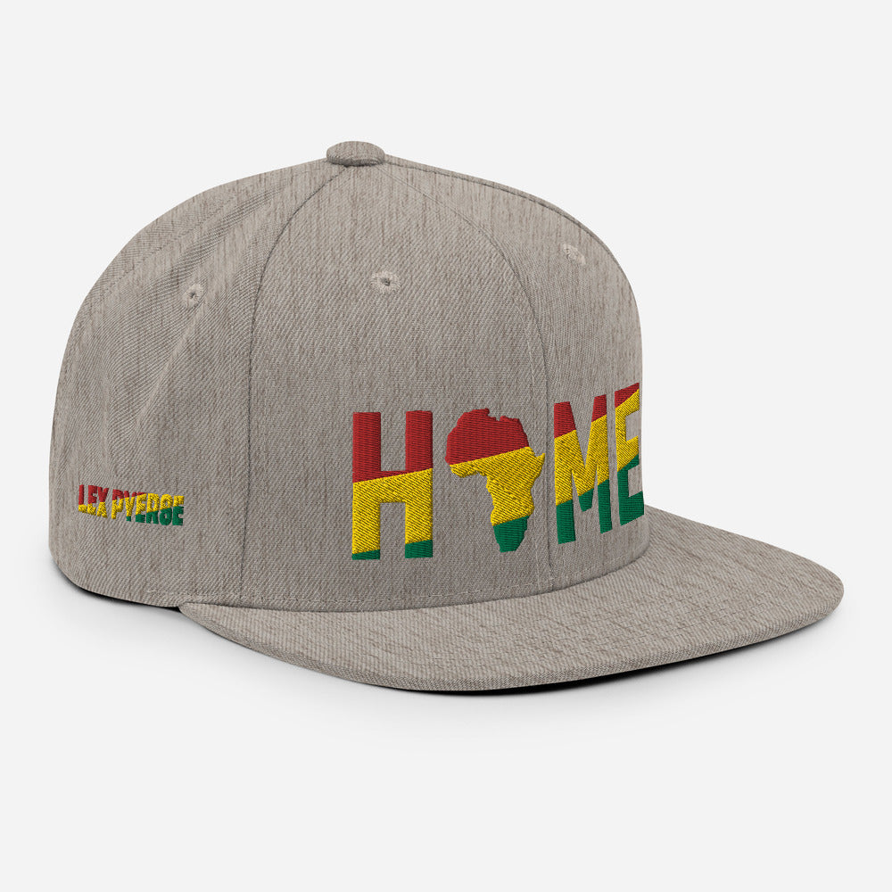 HOME Africa Silhouette Short-Sleeve Snapback Hat