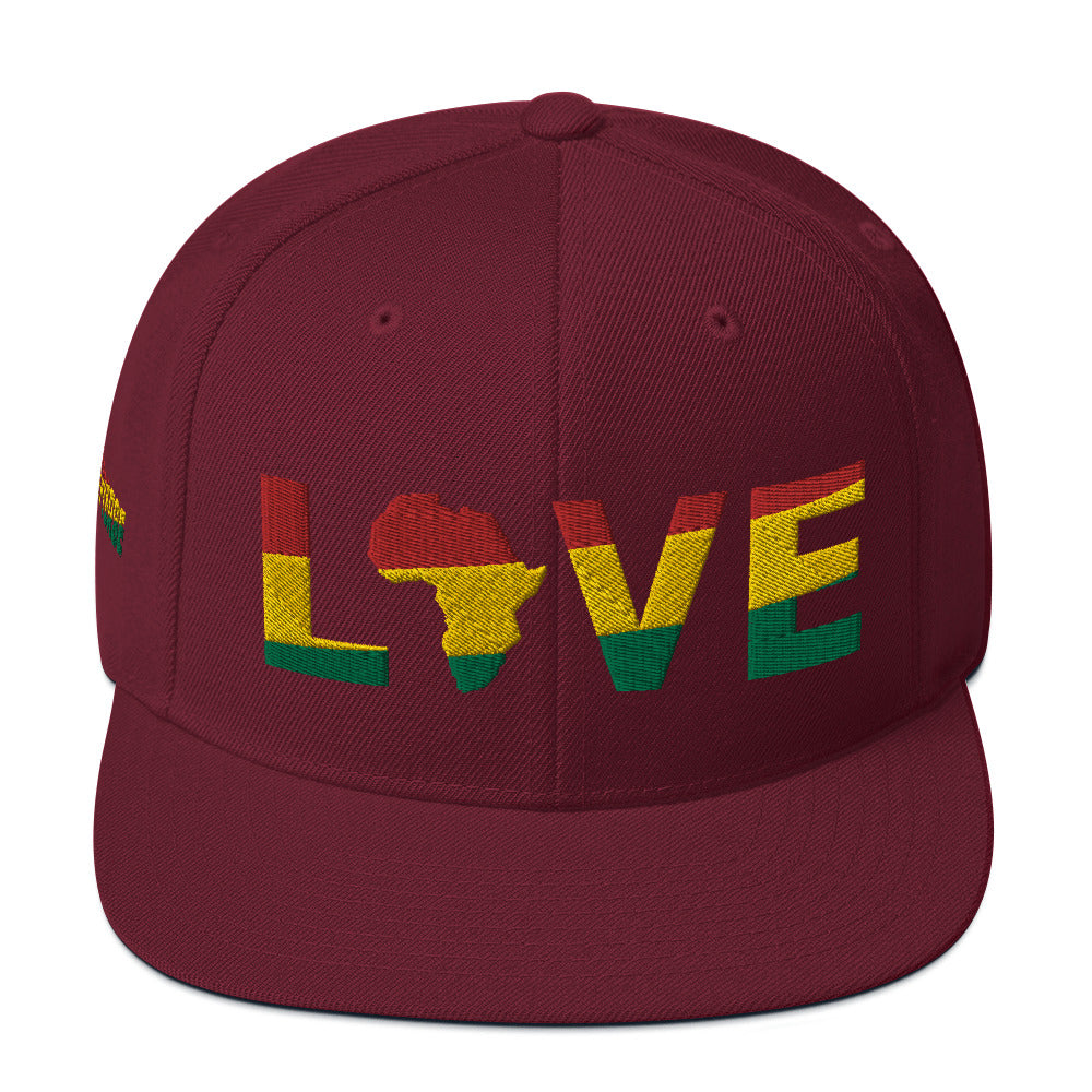 LOVE AFRICA Snapback Hat