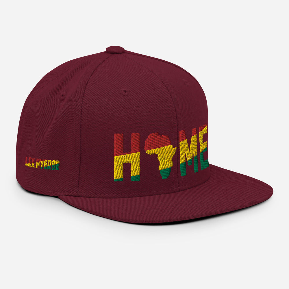 HOME Africa Silhouette Short-Sleeve Snapback Hat