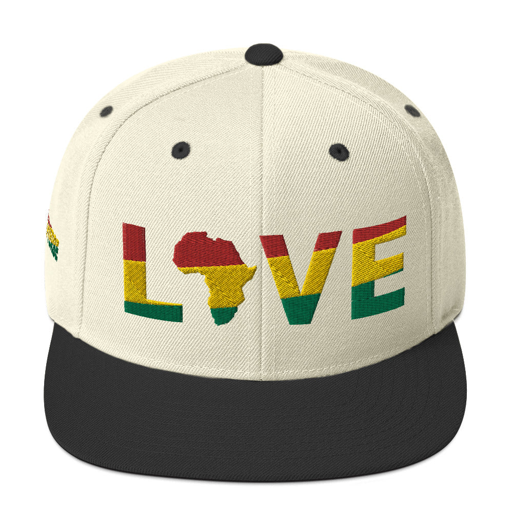 LOVE AFRICA Snapback Hat