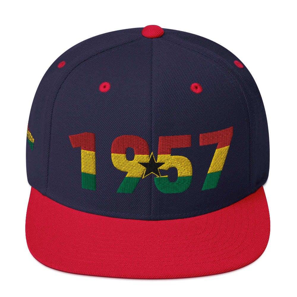 GHANA 1957 Independence Snapback Hat