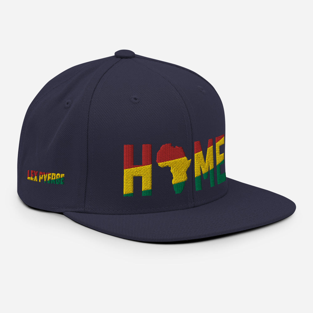 HOME Africa Silhouette Short-Sleeve Snapback Hat