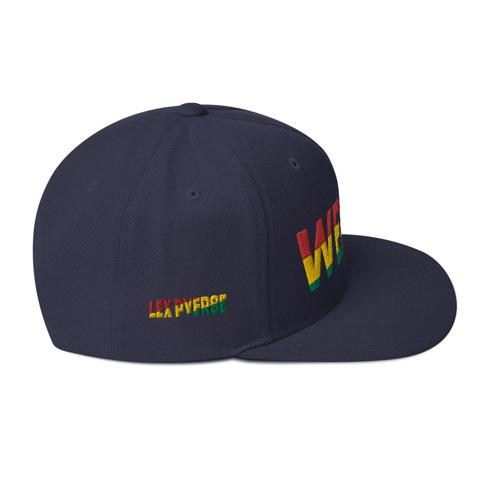 WEALTH Pan African Color Snapback Hat