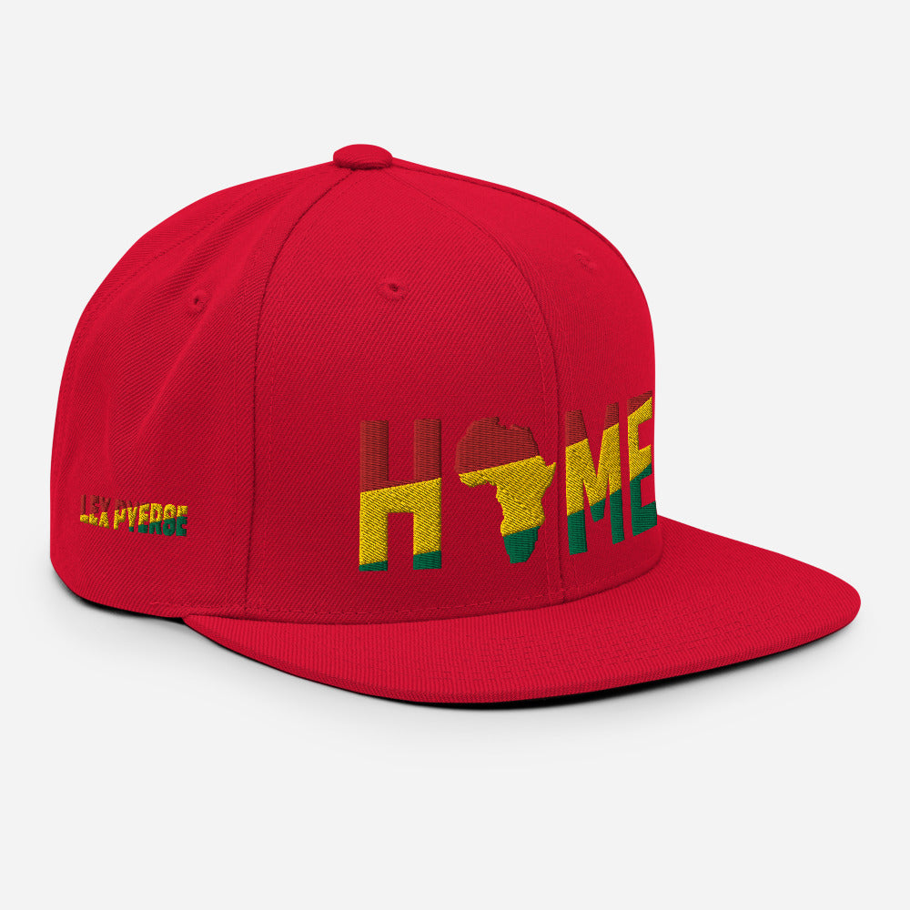 HOME Africa Silhouette Short-Sleeve Snapback Hat