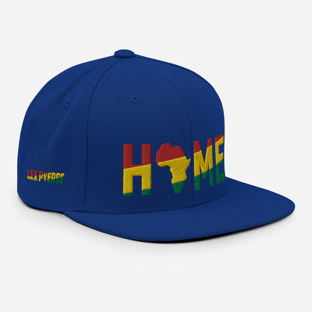 HOME Africa Silhouette Short-Sleeve Snapback Hat