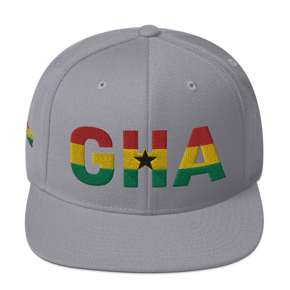 GHANA National Flag Inspired Snapback Hat
