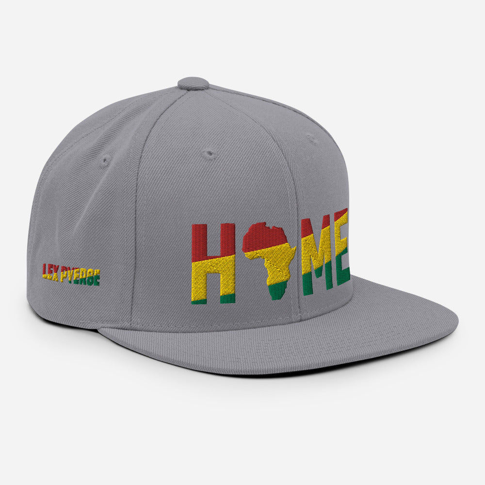 HOME Africa Silhouette Short-Sleeve Snapback Hat