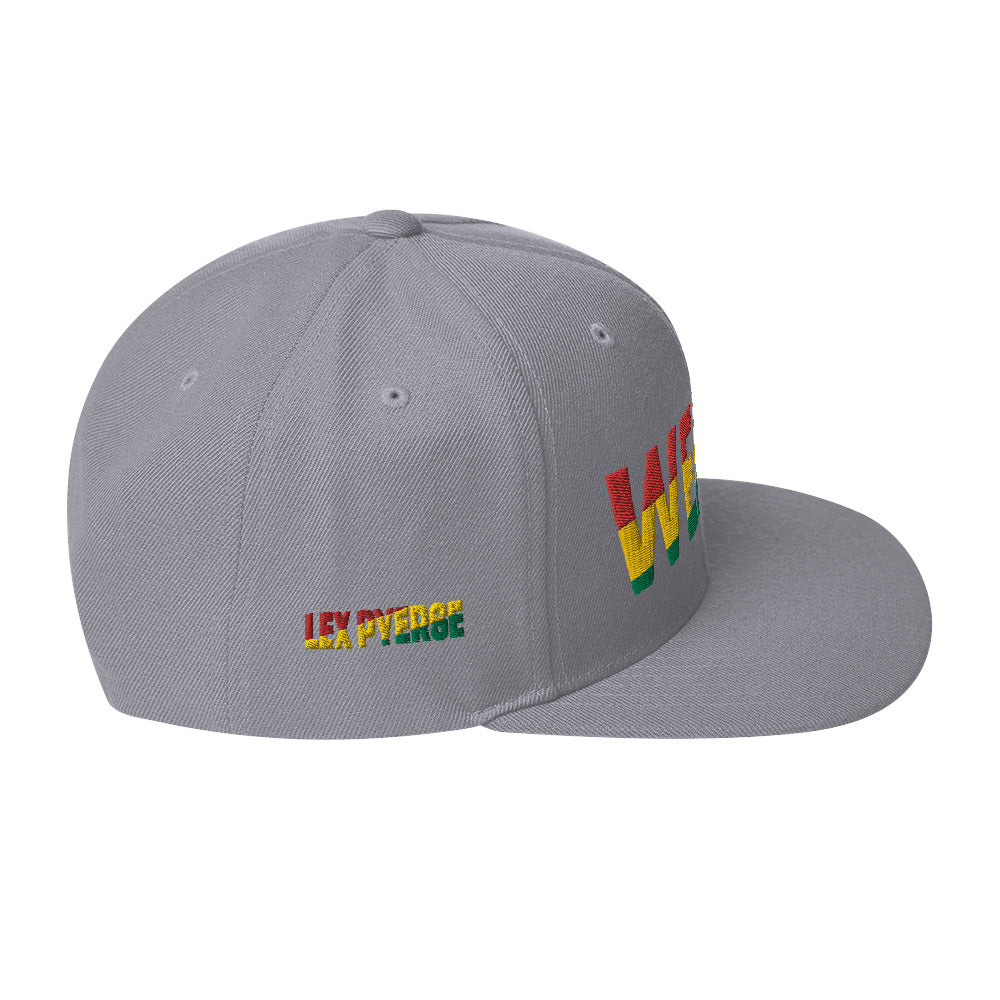 WEALTH Pan African Color Snapback Hat
