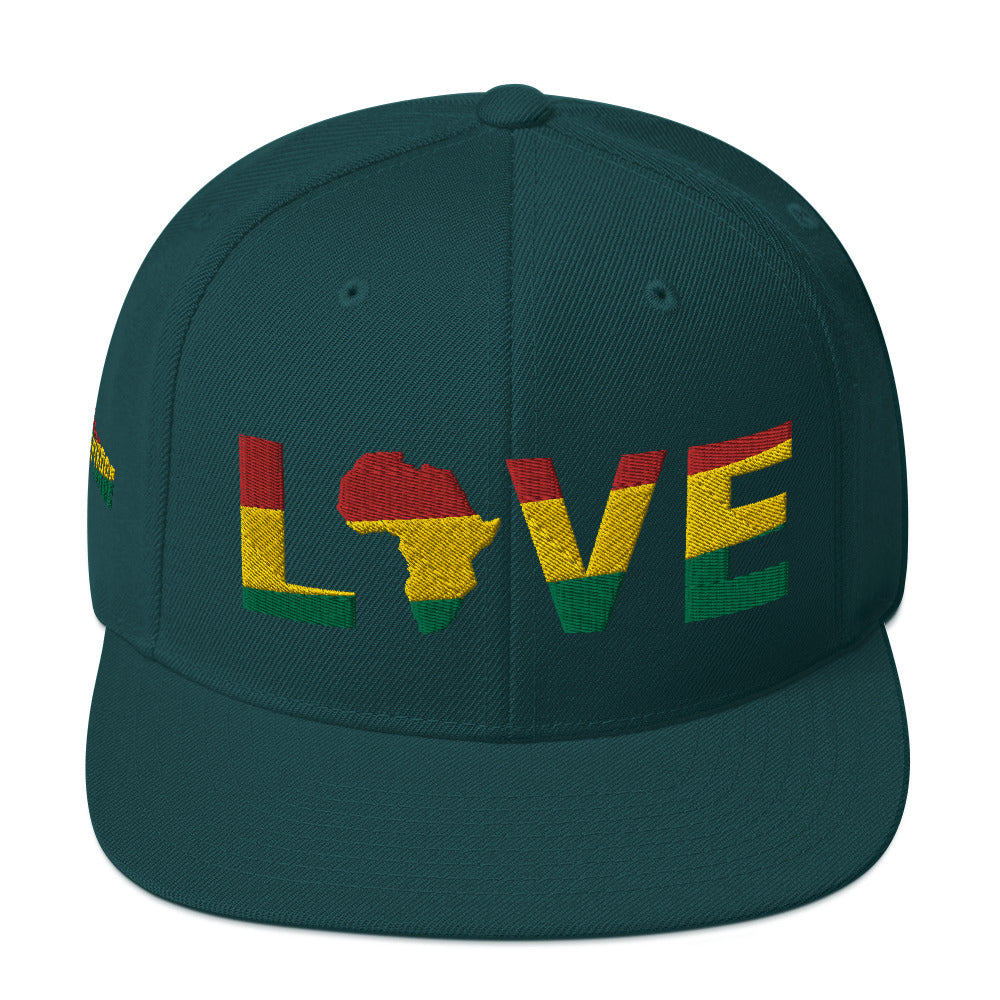 LOVE AFRICA Snapback Hat