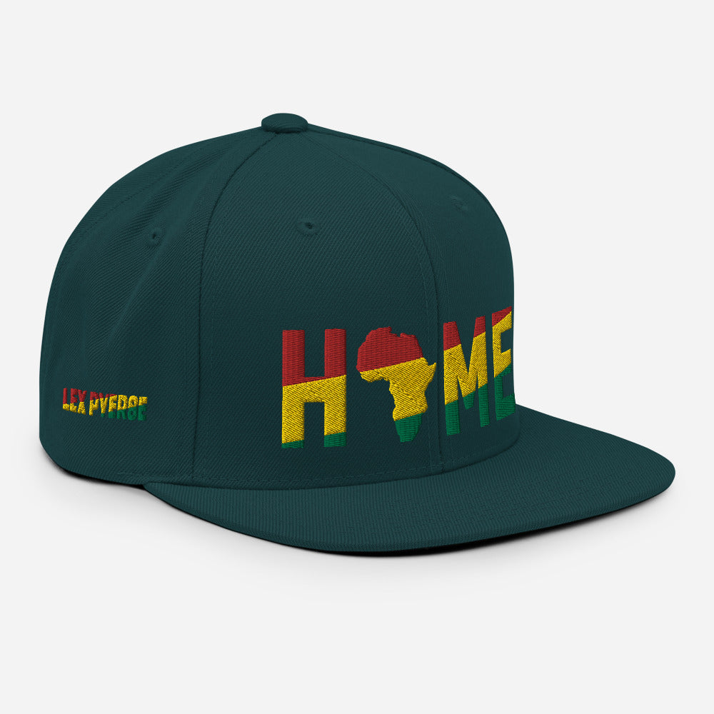 HOME Africa Silhouette Short-Sleeve Snapback Hat