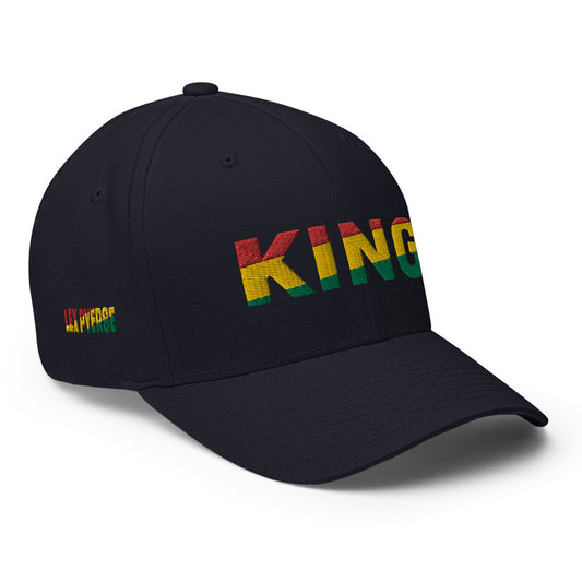 KING Pan African Colored Fitted Structured Twill Cap