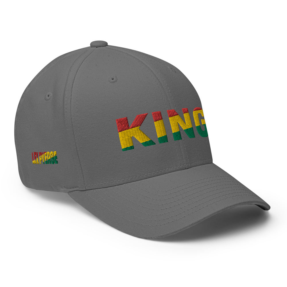 KING Pan African Colored Fitted Structured Twill Cap